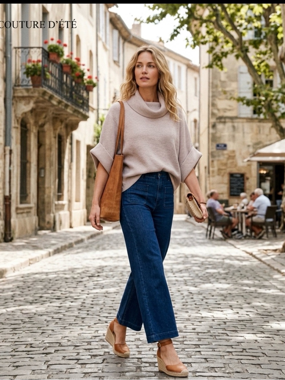 COS Wool Oversized Women's Cream Sweater